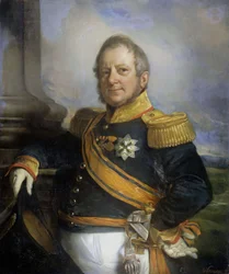 Porträt von Hendrik Merkus, Baron de Kock (1779–1845), Armeekommandant und nach 1826 Generalgouverneur der Niederländisch-Ostindien